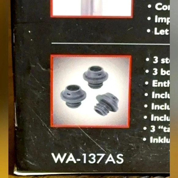 NWT Le Creuset WA-137AS Metal Wine Pump Preserves Open Wine (Stainless Steel) - Picture 10 of 11